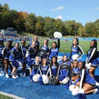 Hartwick cheerleaders